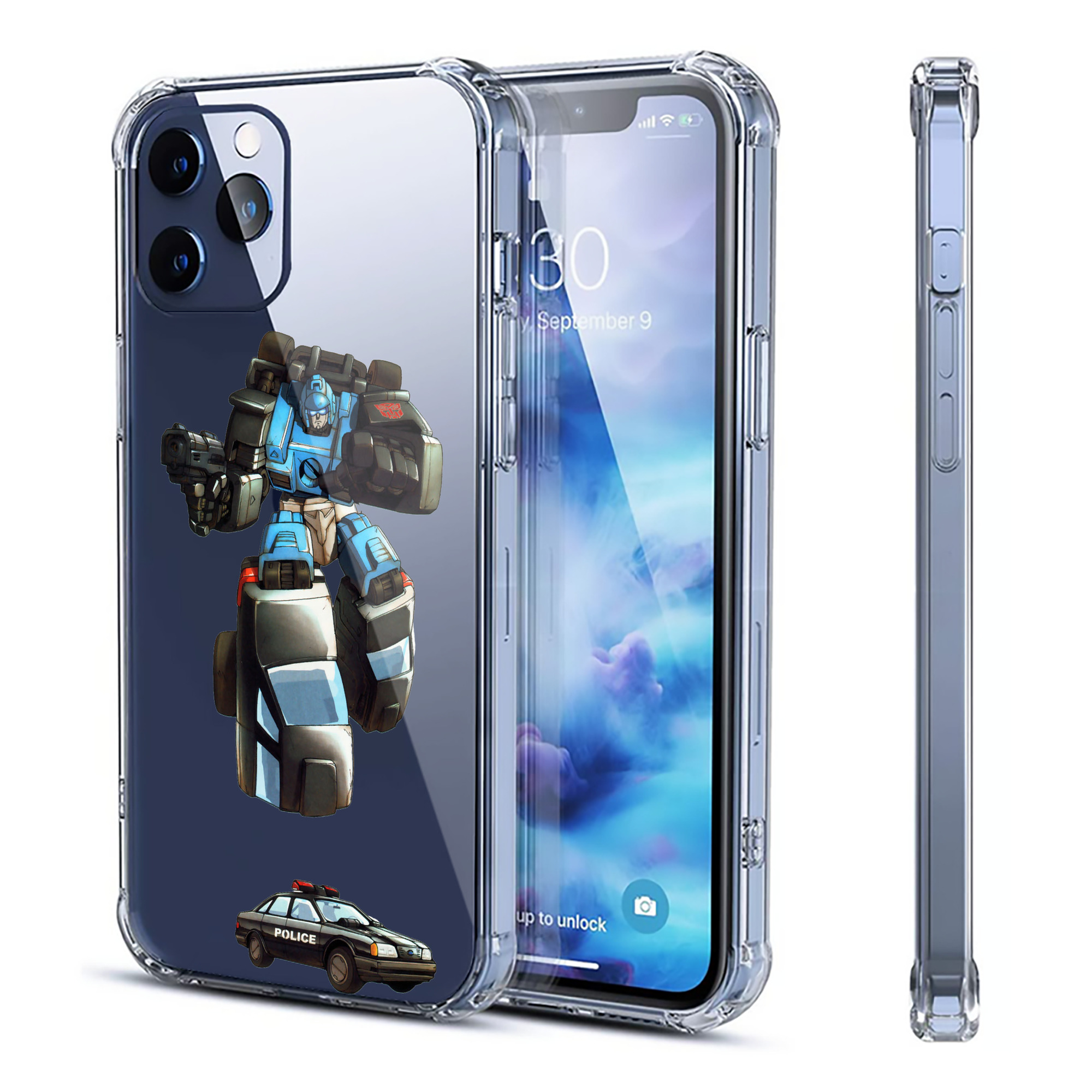 （画像用）  【iPhone 12シリーズ対応】透明スマホケース（クリアソフトケース）